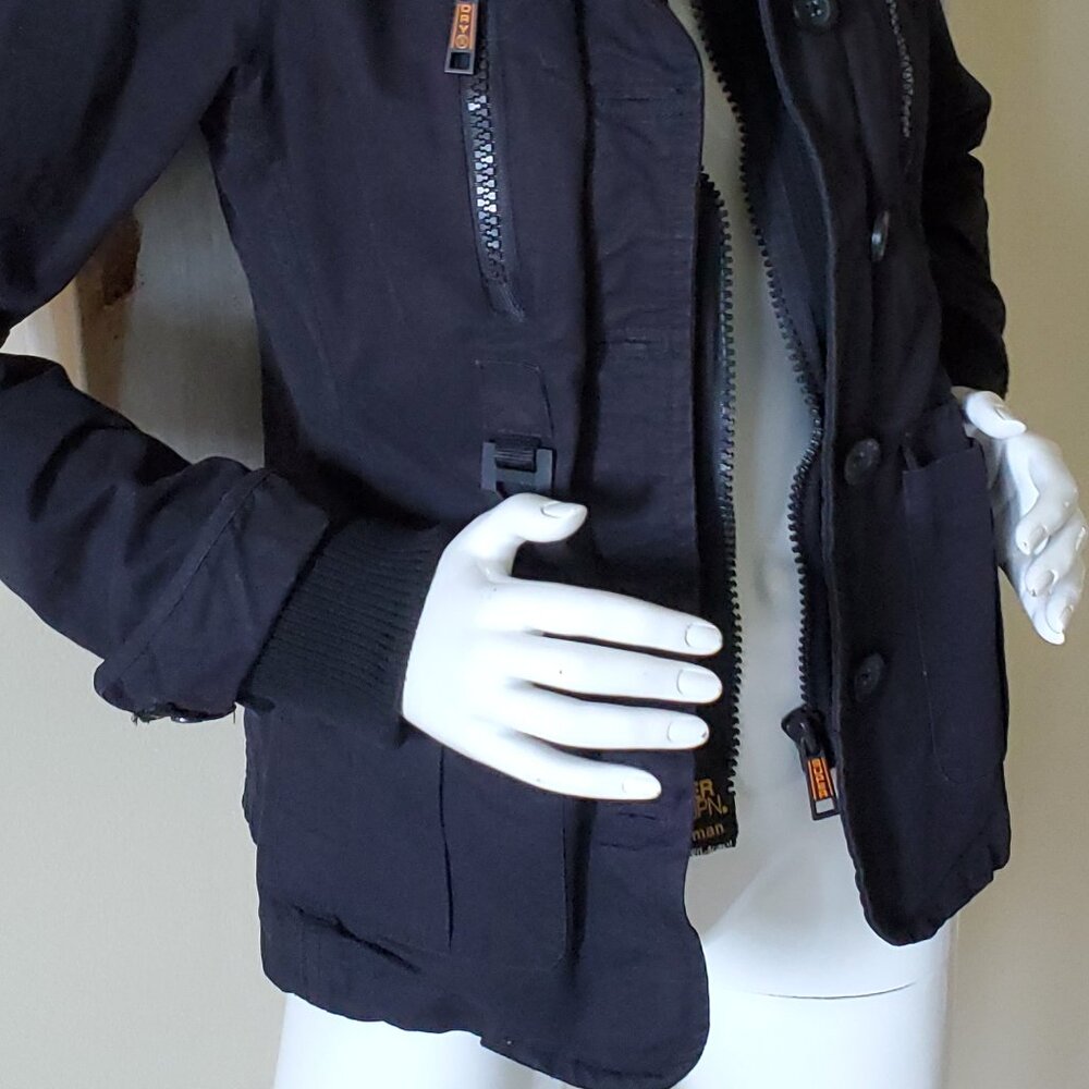 Superdry Women's Black Jacket - Picture 5 of 10